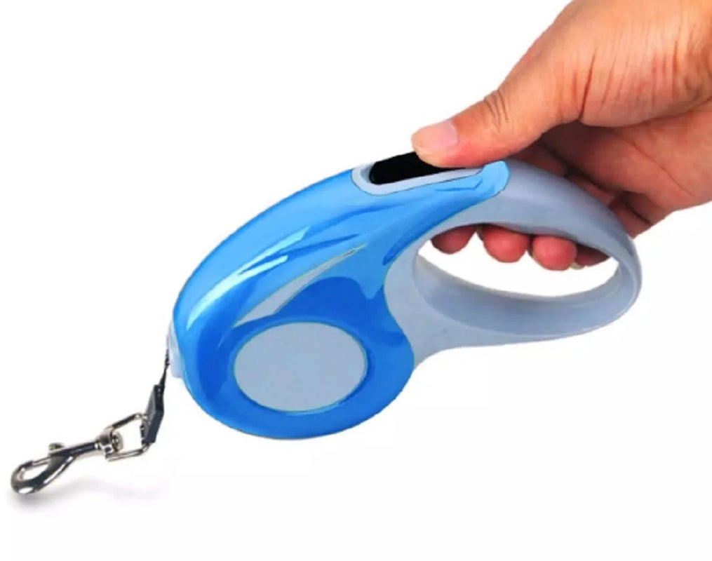 16Ft Heavy-Duty Retractable Dog Leash – Tangle-Free Pet Walking Leash with One-Touch Lock System & Anti-Slip Handle for Medium & Large Dogs