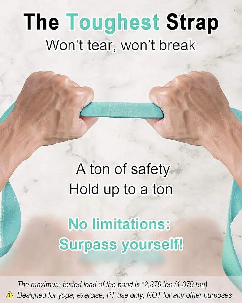 Yoga Mat Holder (Mat Not Incl.), Adjustable Yoga Mat Carrier, Pink